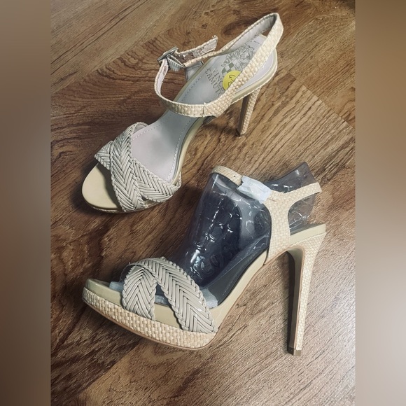 Vince Camuto Shoes - Vince Camuto Woven Sandal Heel -Sz 6.5-